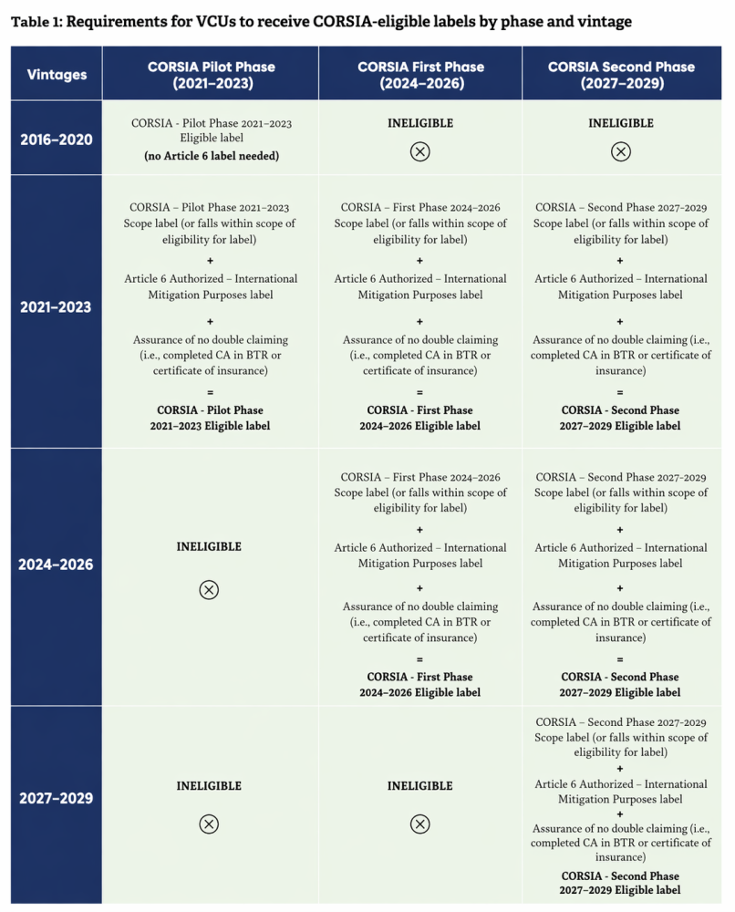 Verra's Shift Toward Article 6
